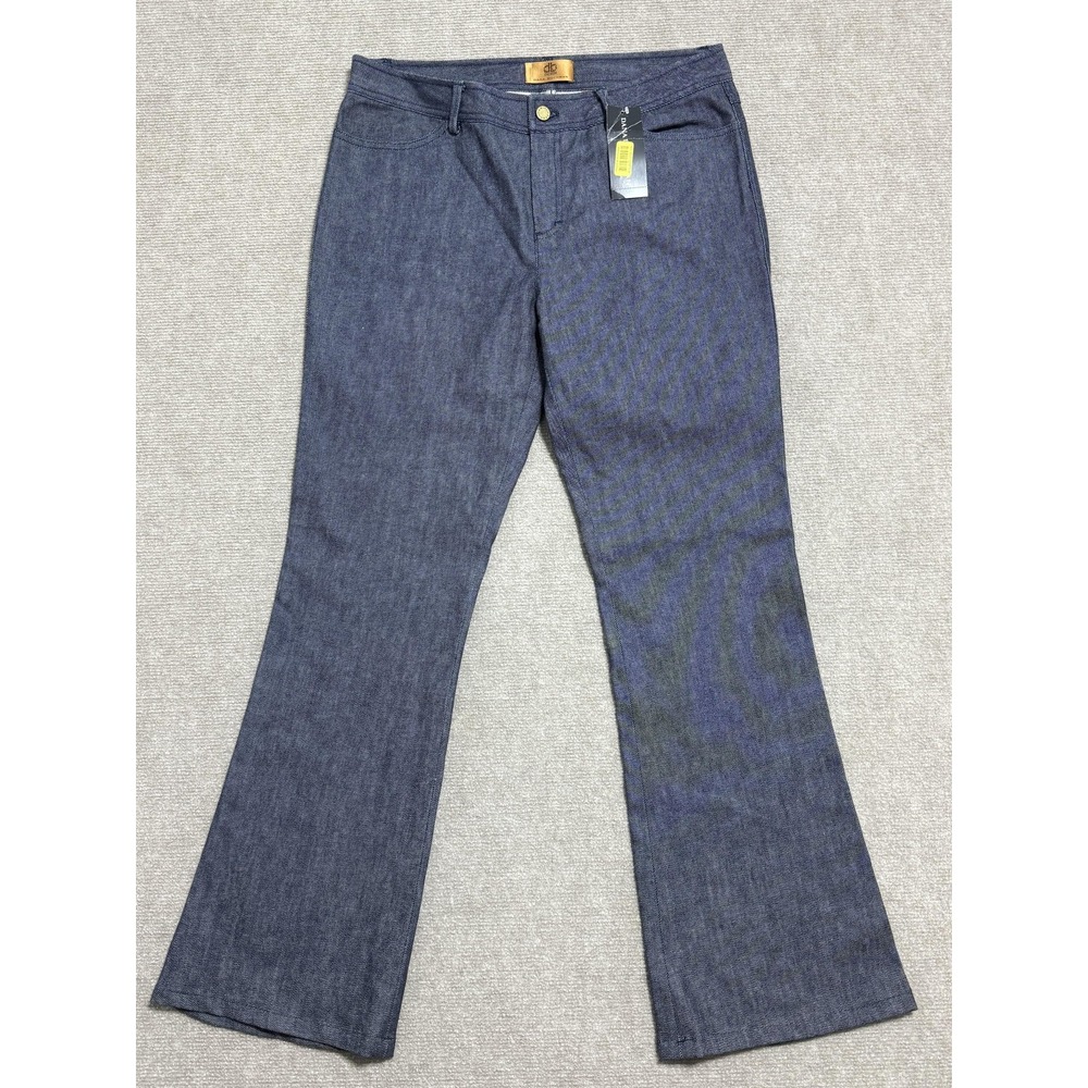 Dana Buchman Trouser Jeans Womens 8 29 Inseam Blue Bootcut New condition